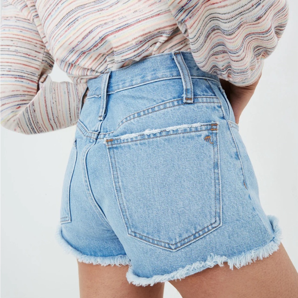Madewell Shorts Womens 34 Dunwoody Wash Relaxed Mid Rise Slouchy Tomboy NWT